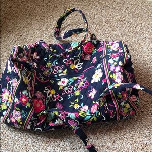 Vera Bradley Small Duffel in Pattern Ribbons